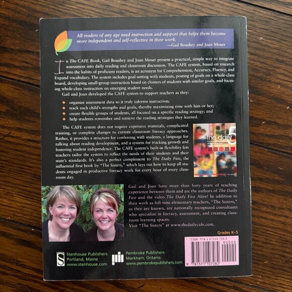 Daily 5, The Cafe, and Reading Conferences Literacy Book Lot - Picture 6 of 8